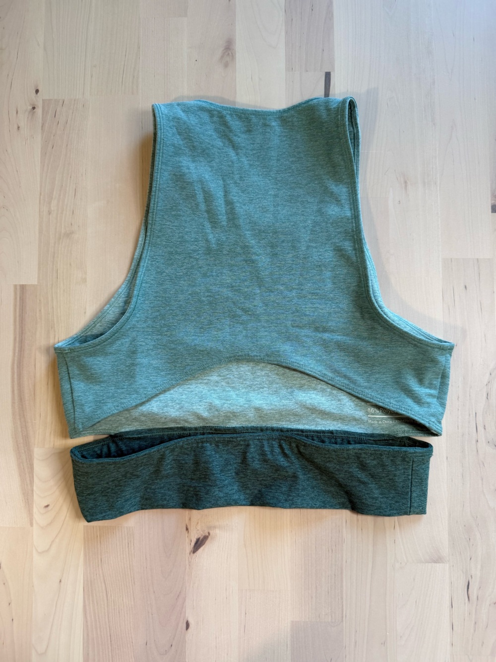 Outdoor Voices Tri Tone Slashback Crop Tank | Women’s Medium